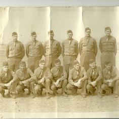 636th Tank Destroyer Battalion --- Dad is second from the right in the back row.