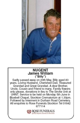 James William Nugent