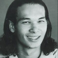This was his headshot for The E. Savage Talent Agency. He was 18 years old.