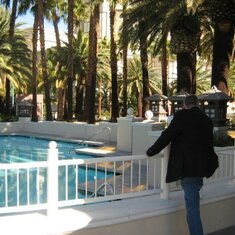 at the pools Mandalay Bay Las Vegas, Jan 2010