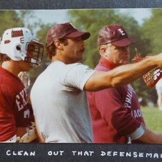 Exeter Lacrosse. Jim with then assistant Coach Bergofsky .