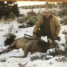 Dad's first Cow Elk at Lindrith