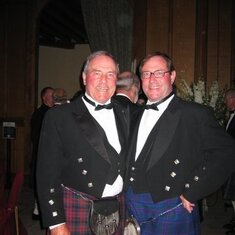 6/26/06 Hartley and Jamie at Bruce McCaw's 60th Birthday party in Scotland