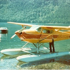 Jamie's plane 1973