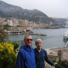 Monte Carlo and the Wind Surf in background