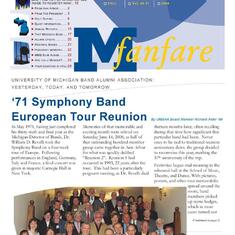 University of Michigan Symphony Band - 1971 European Tour Reunion - 1