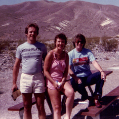 Greg, Kathy & Jane - Nevada Desert