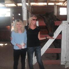 Jane n Karen @ Alanes horse farm