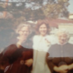Grandma with Aunt Frieda and her Mom