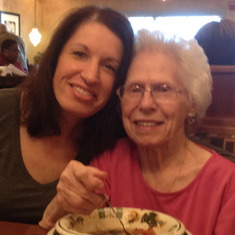 At grandmas favorite place, the Olive Garden