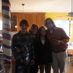Justin, Colleen, Jane & Adam. Thanksgiving 2010