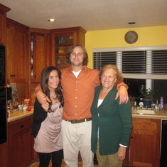 Cara, Adam & Jane - Thanksgiving 2010