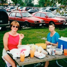 Janene and Kathy 1997