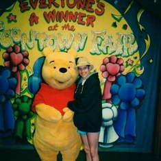 Janene and Pooh 2001