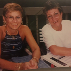 Mom & Kathy Matz best friends since they were girls