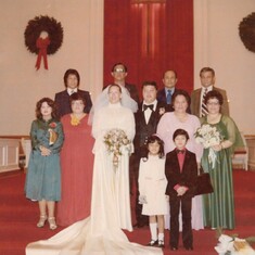 Wedding to George Romasanta 1978