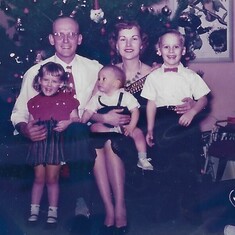Roeske Christmas mid 1950s