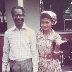 My Beloved Grandma and Grandpa during missionary days. 