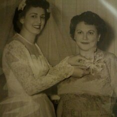 My two favorite women in the whole world.....they are together in HEAVEN...................Love you two,,,,,