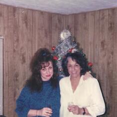 Sharon and Mamma Christmas Salute...1994