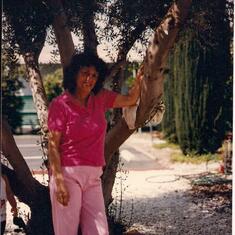 My Mommy is so beautiful,,,, such a hottie,,, I love you Mom,,Love this pic of you under your old Olive Tree.