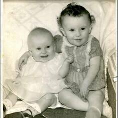 Janet and Kathy 1956