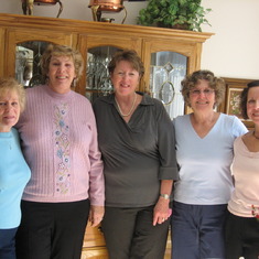 Diane, Susan, Janet, Judy & Elaine