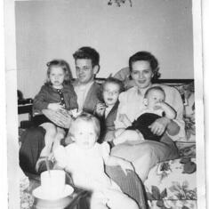 The Fenske family 1952