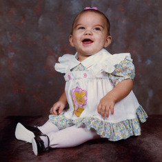 Jan at 8 months old - October 1980