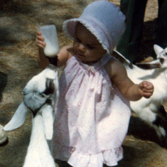 Jan at the LI Game Farm - May 1981