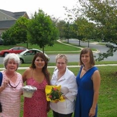 Jan, Carmen, Pat, and Kathryn - 2009