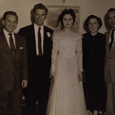 Roy and Peggy O'Kelley, Janie Maid-of-Honor