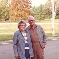 Janie's parents - Edith and Dalton Attebery