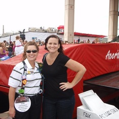 Pattie & Janine & Office Space Stapler at Tampa Red Bull Flutag