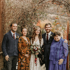 Brent, Lilia, Katelyn, Drew, and Janat Drew & Katelyn's wedding (November 2018) 