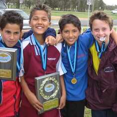 State Titles- Champions- Parks NSW Jared, Marvin, Max, Oscar
