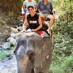 Thailand elephant ride