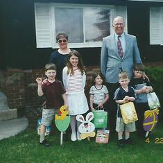 Easter 2000 at the Hoffman's with the Jacks