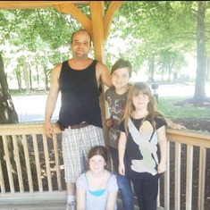Jason and his nieces who loved and miss him so much.