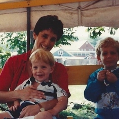 Laura (Mom), Jason, and Andrew