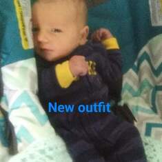 First outfit daddy bought you. 