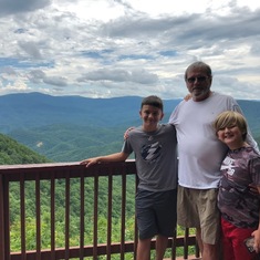 Georgia mountains with Bryce and Tate