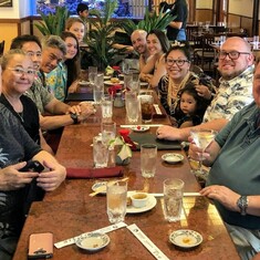 Jack with Tamanaha Family at Kaua'i 7/2019