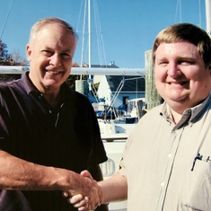 James Frazer and Jack, Kent Island 