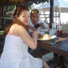 Breakfast in Boracay with Kuya