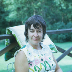 Jean on Bristol Deck 1974