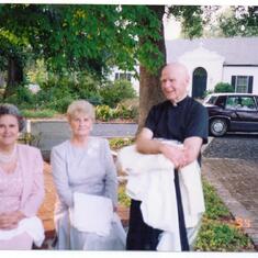 Aunt Eileen, Aunt Jean, Rev. Father Bill.