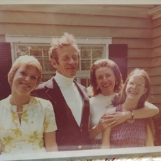 Mom and Charles' Wedding (with Beth and Caty) May 17th, 1975