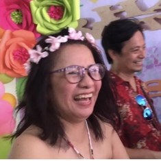 Manang Jean with her infectious smile and unique giggle 