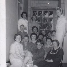 Jeanne with college sorority sisters